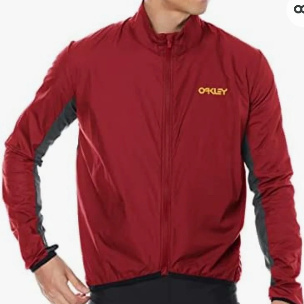 Oakley Elements Packable Jacket S Iron Red - Picture 1 of 8